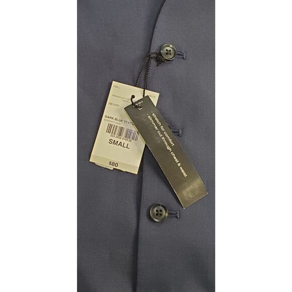 J. Ferrar Sz S The Blue Suit Vest Men's Slim Ultra Comfort Stretch C21-1 - Picture 5 of 7